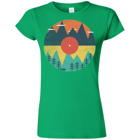 T-Shirts Irish Green / S Vinyl Fox Junior Slimmer-Fit T-Shirt