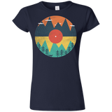 T-Shirts Navy / S Vinyl Fox Junior Slimmer-Fit T-Shirt