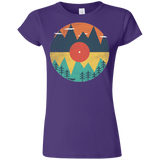 T-Shirts Purple / S Vinyl Fox Junior Slimmer-Fit T-Shirt