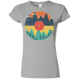 T-Shirts Sport Grey / S Vinyl Fox Junior Slimmer-Fit T-Shirt