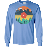 T-Shirts Carolina Blue / S Vinyl Fox Men's Long Sleeve T-Shirt