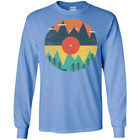 T-Shirts Carolina Blue / S Vinyl Fox Men's Long Sleeve T-Shirt