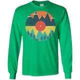 T-Shirts Irish Green / S Vinyl Fox Men's Long Sleeve T-Shirt