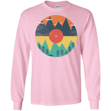 T-Shirts Light Pink / S Vinyl Fox Men's Long Sleeve T-Shirt