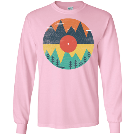 T-Shirts Light Pink / S Vinyl Fox Men's Long Sleeve T-Shirt