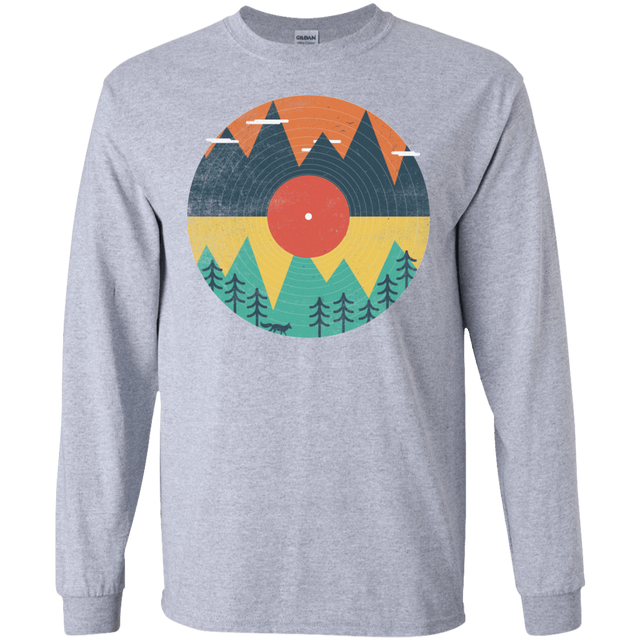 T-Shirts Sport Grey / S Vinyl Fox Men's Long Sleeve T-Shirt