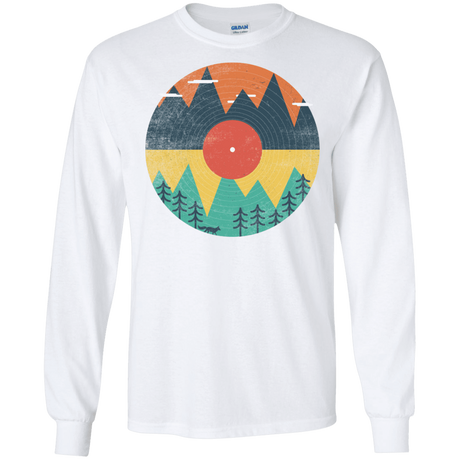 T-Shirts White / S Vinyl Fox Men's Long Sleeve T-Shirt