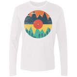 T-Shirts White / S Vinyl Fox Men's Premium Long Sleeve