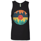 T-Shirts Black / S Vinyl Fox Men's Premium Tank Top