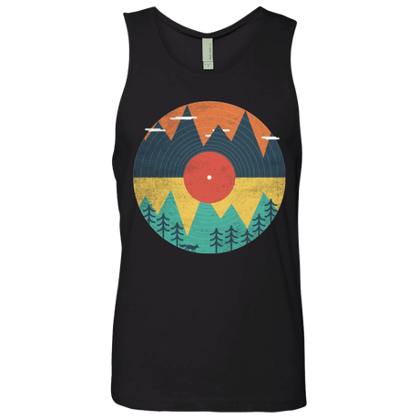 T-Shirts Black / S Vinyl Fox Men's Premium Tank Top