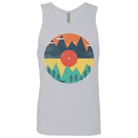 T-Shirts Heather Grey / S Vinyl Fox Men's Premium Tank Top