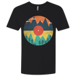 T-Shirts Black / X-Small Vinyl Fox Men's Premium V-Neck