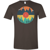 T-Shirts Dark Chocolate / S Vinyl Fox Men's Semi-Fitted Softstyle