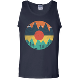 T-Shirts Navy / S Vinyl Fox Men's Tank Top