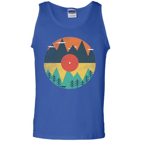 T-Shirts Royal / S Vinyl Fox Men's Tank Top