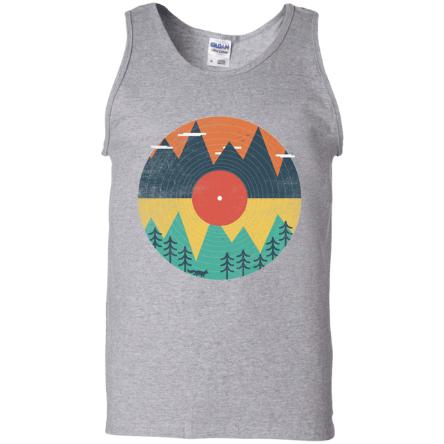 T-Shirts Sport Grey / S Vinyl Fox Men's Tank Top