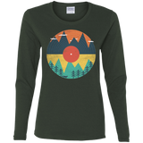 T-Shirts Forest / S Vinyl Fox Women's Long Sleeve T-Shirt