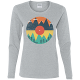 T-Shirts Sport Grey / S Vinyl Fox Women's Long Sleeve T-Shirt