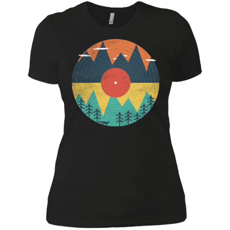 T-Shirts Black / X-Small Vinyl Fox Women's Premium T-Shirt