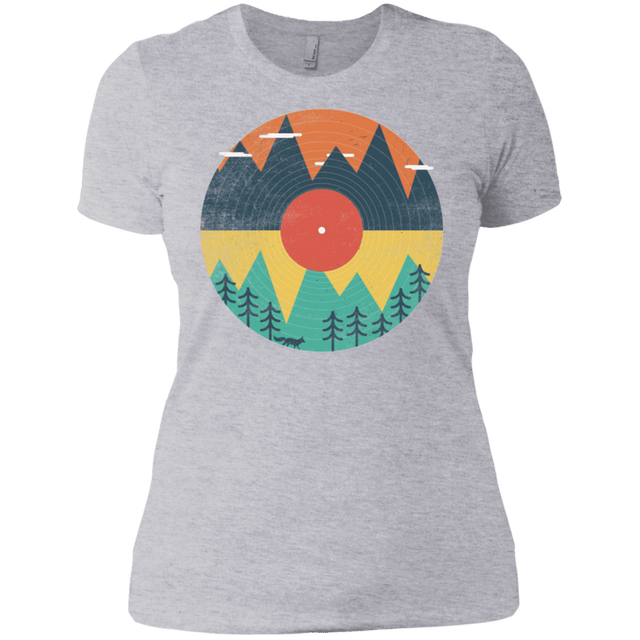 T-Shirts Heather Grey / X-Small Vinyl Fox Women's Premium T-Shirt
