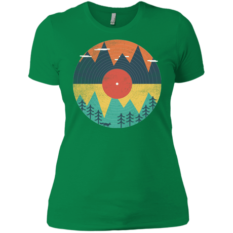 T-Shirts Kelly Green / X-Small Vinyl Fox Women's Premium T-Shirt