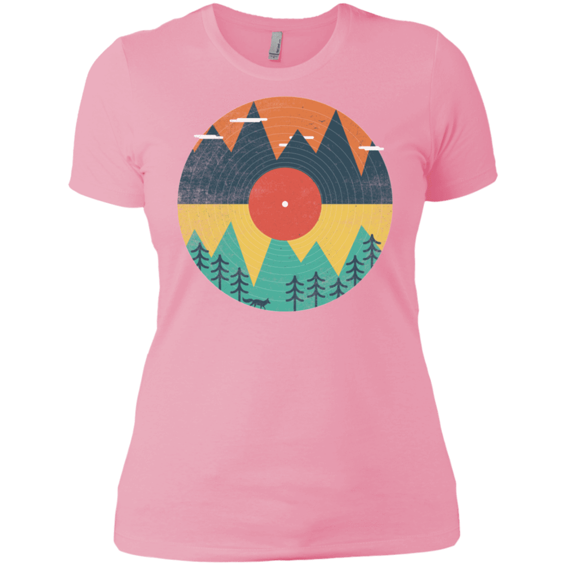 T-Shirts Light Pink / X-Small Vinyl Fox Women's Premium T-Shirt