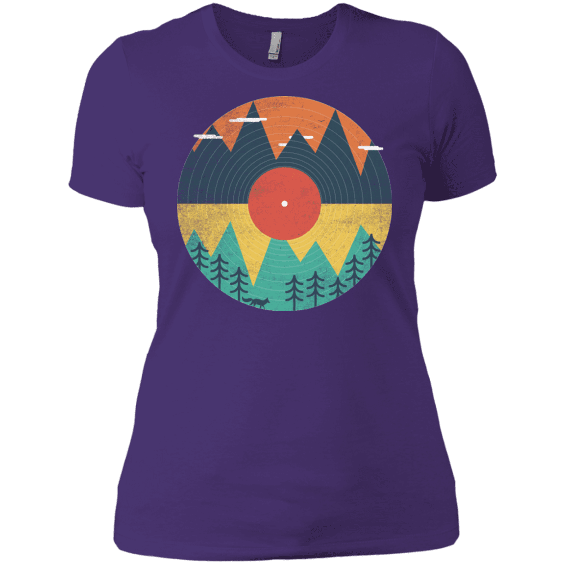 T-Shirts Purple Rush/ / X-Small Vinyl Fox Women's Premium T-Shirt