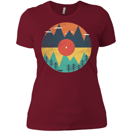 T-Shirts Scarlet / X-Small Vinyl Fox Women's Premium T-Shirt