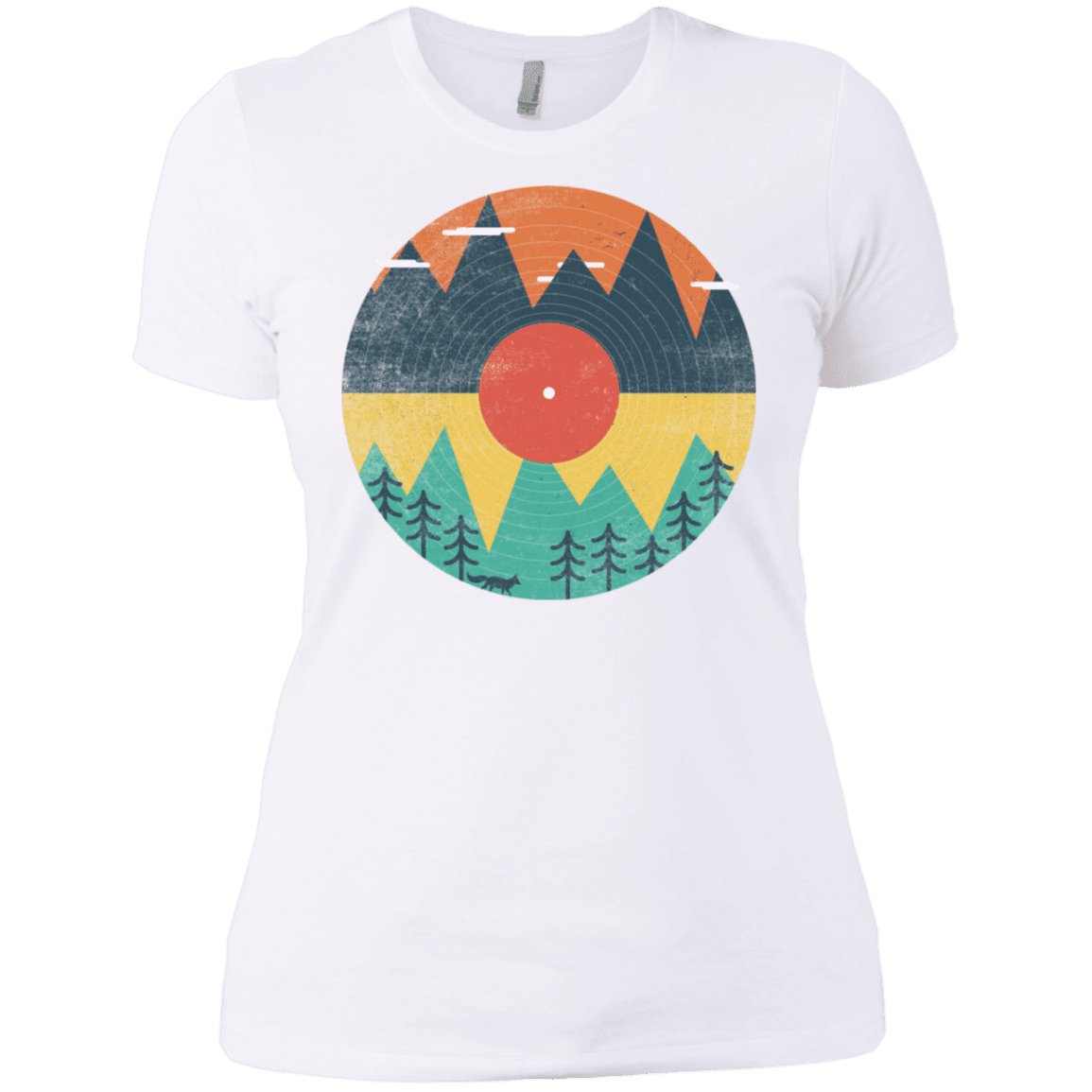 T-Shirts White / X-Small Vinyl Fox Women's Premium T-Shirt