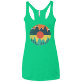 T-Shirts Envy / X-Small Vinyl Fox Women's Triblend Racerback Tank