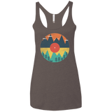T-Shirts Macchiato / X-Small Vinyl Fox Women's Triblend Racerback Tank