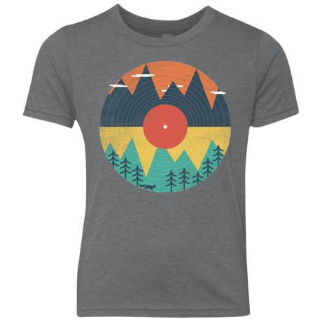 T-Shirts Premium Heather / YXS Vinyl Fox Youth Triblend T-Shirt