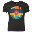 T-Shirts Vintage Black / YXS Vinyl Fox Youth Triblend T-Shirt