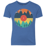 T-Shirts Vintage Royal / YXS Vinyl Fox Youth Triblend T-Shirt