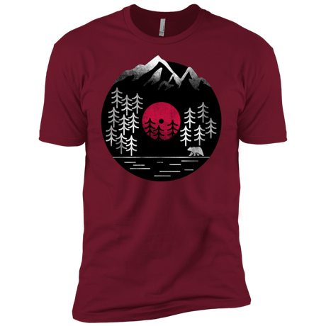 T-Shirts Cardinal / X-Small Vinyl Nature Men's Premium T-Shirt