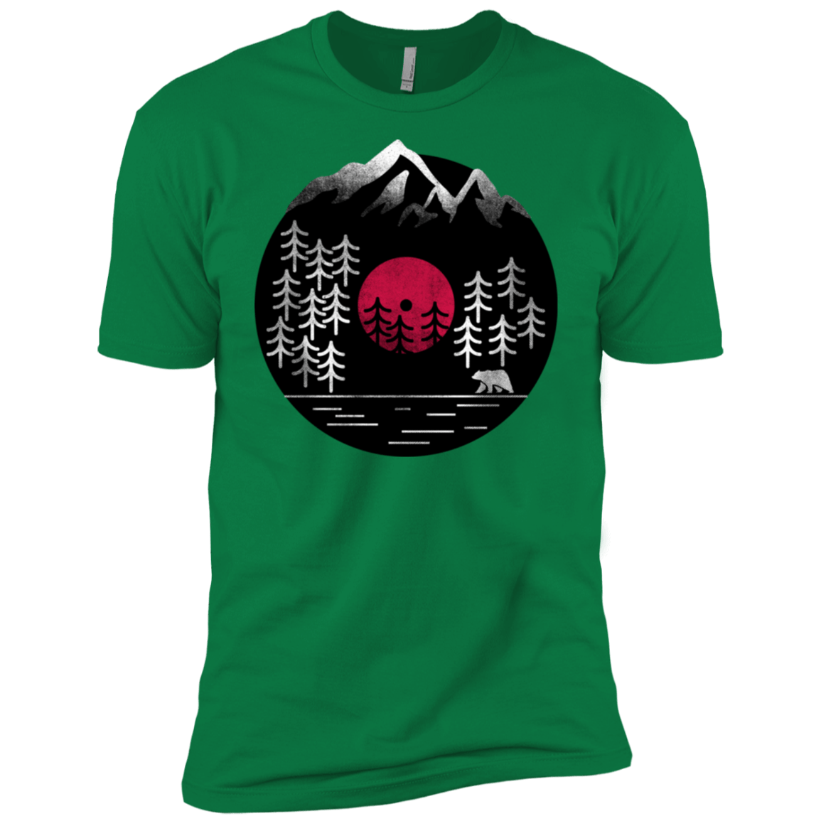 T-Shirts Kelly Green / X-Small Vinyl Nature Men's Premium T-Shirt