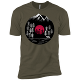 T-Shirts Military Green / X-Small Vinyl Nature Men's Premium T-Shirt