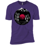 T-Shirts Purple Rush/ / X-Small Vinyl Nature Men's Premium T-Shirt