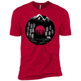 T-Shirts Red / X-Small Vinyl Nature Men's Premium T-Shirt