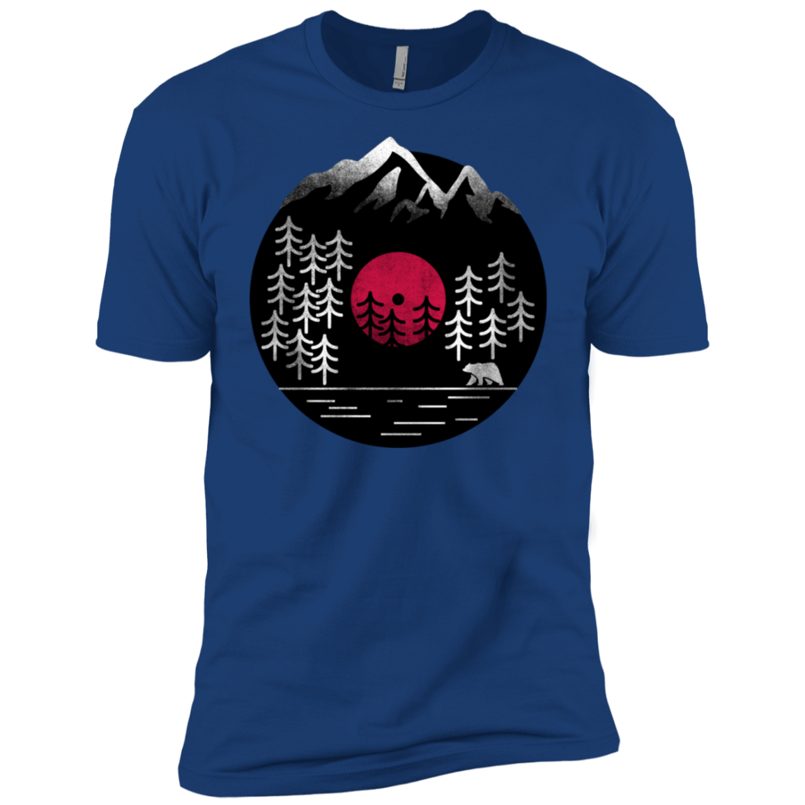 T-Shirts Royal / X-Small Vinyl Nature Men's Premium T-Shirt