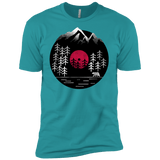 T-Shirts Tahiti Blue / X-Small Vinyl Nature Men's Premium T-Shirt