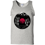 T-Shirts Ash / S Vinyl Nature Men's Tank Top