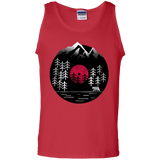 T-Shirts Red / S Vinyl Nature Men's Tank Top