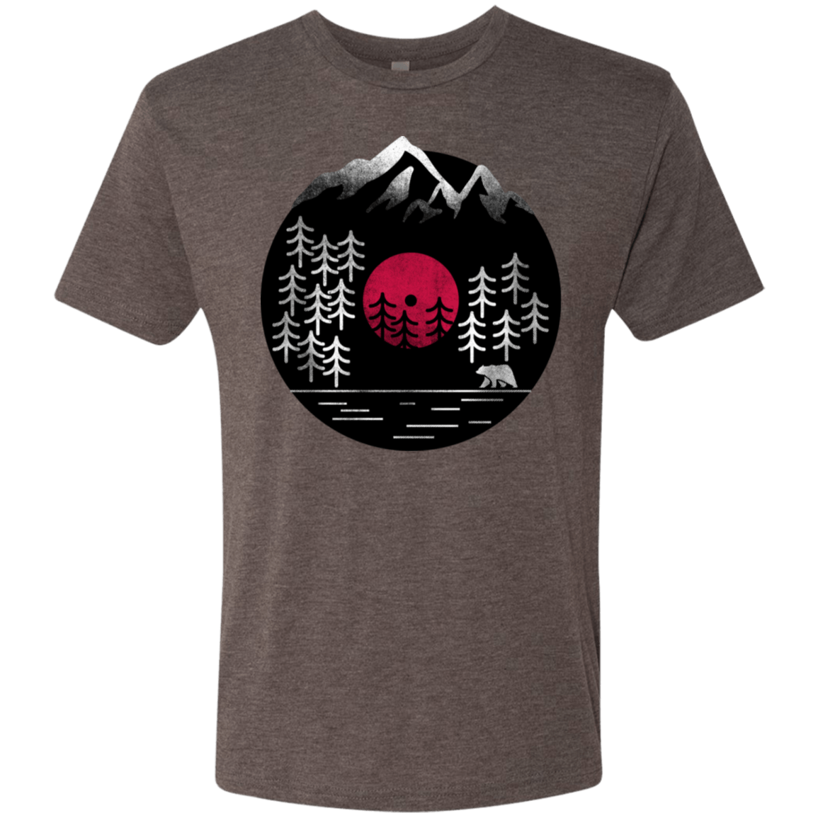 T-Shirts Macchiato / S Vinyl Nature Men's Triblend T-Shirt