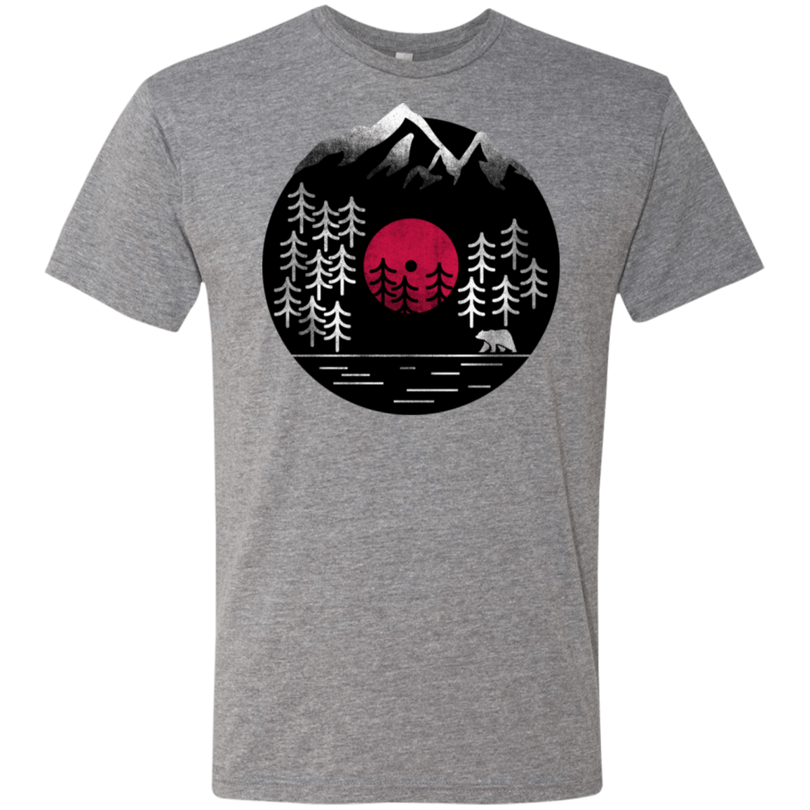 T-Shirts Premium Heather / S Vinyl Nature Men's Triblend T-Shirt