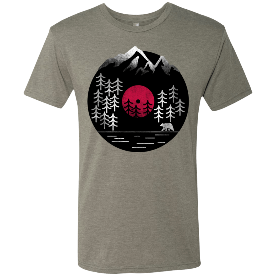 T-Shirts Venetian Grey / S Vinyl Nature Men's Triblend T-Shirt