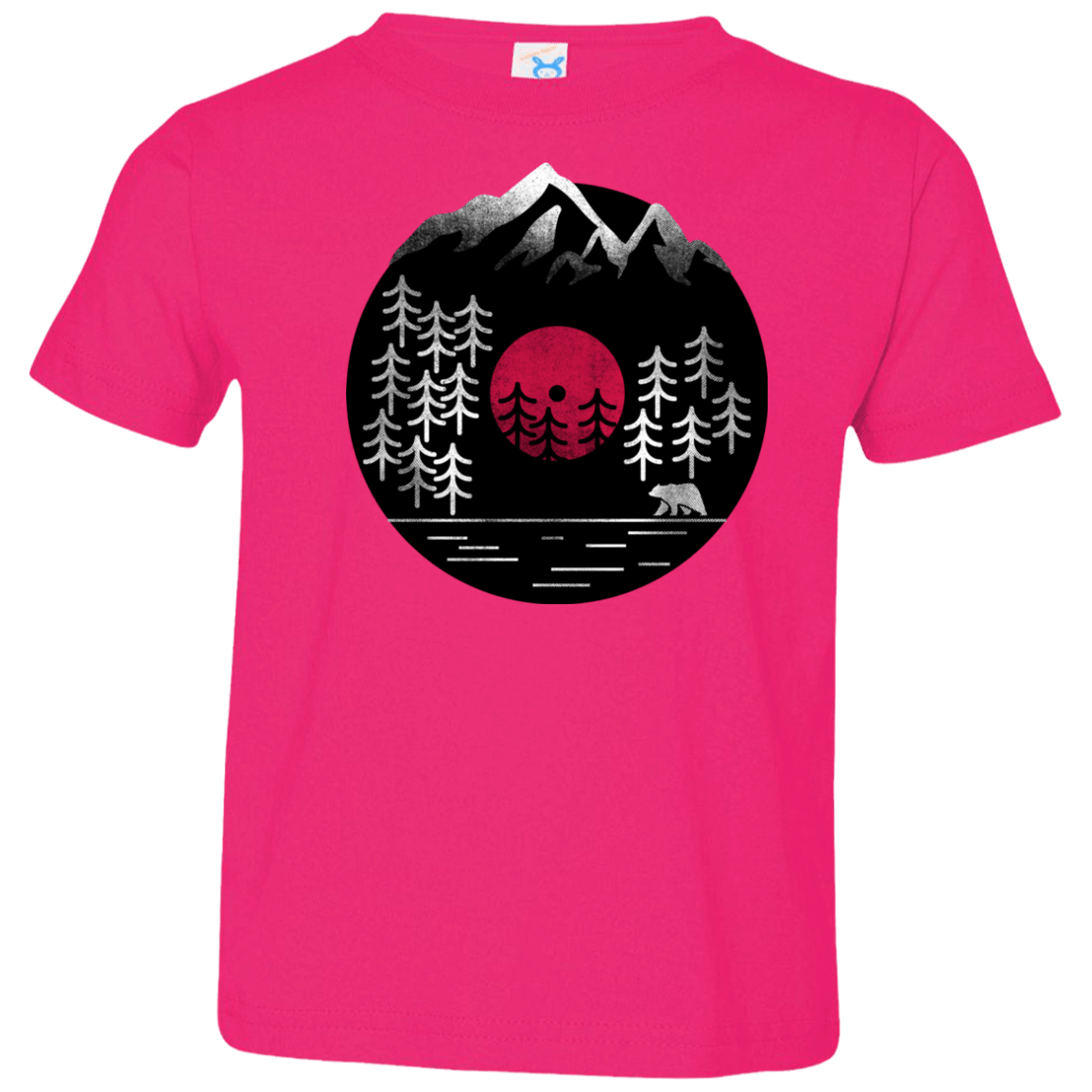 T-Shirts Hot Pink / 2T Vinyl Nature Toddler Premium T-Shirt