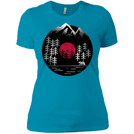 T-Shirts Turquoise / X-Small Vinyl Nature Women's Premium T-Shirt