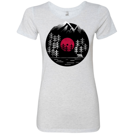 T-Shirts Heather White / S Vinyl Nature Women's Triblend T-Shirt