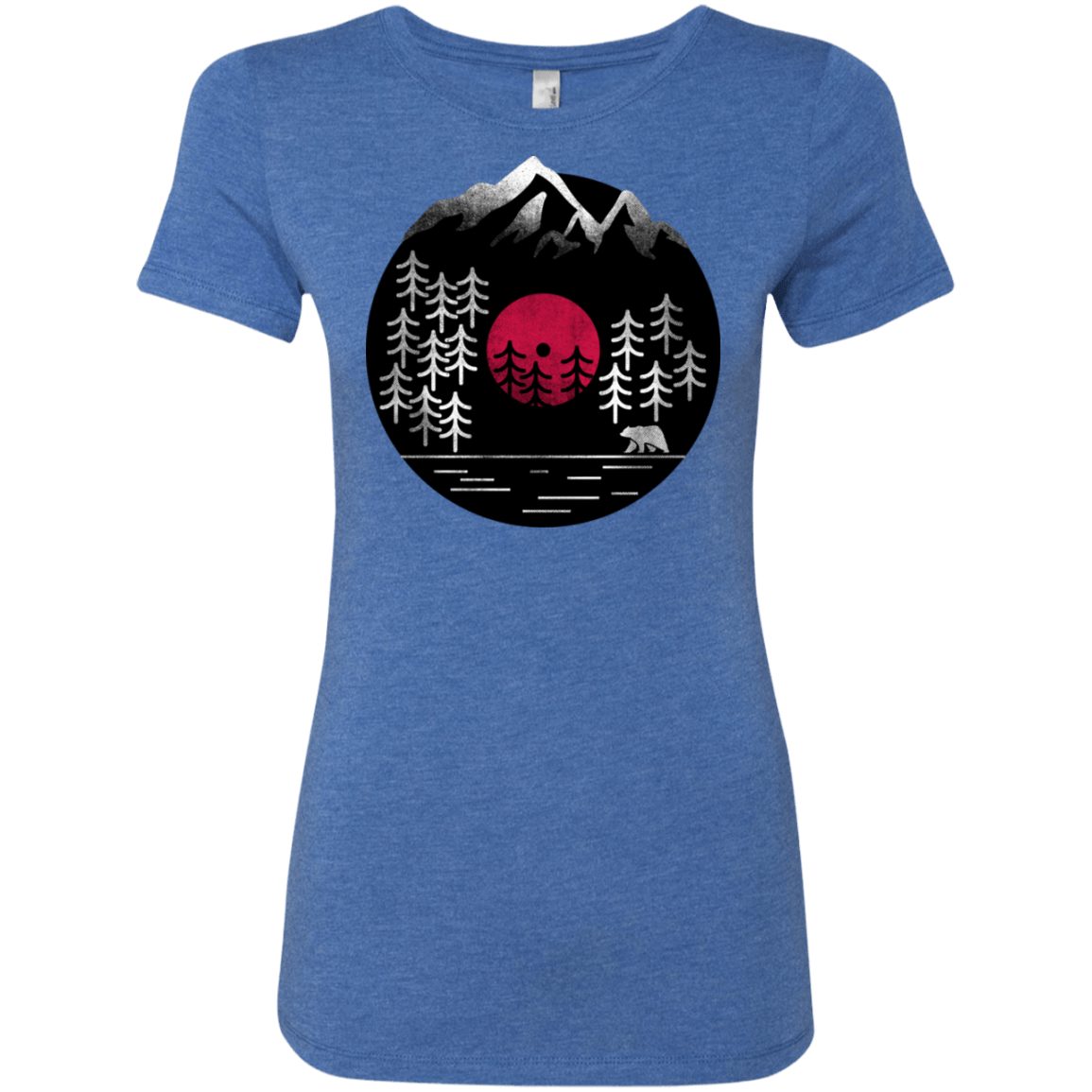 T-Shirts Vintage Royal / S Vinyl Nature Women's Triblend T-Shirt